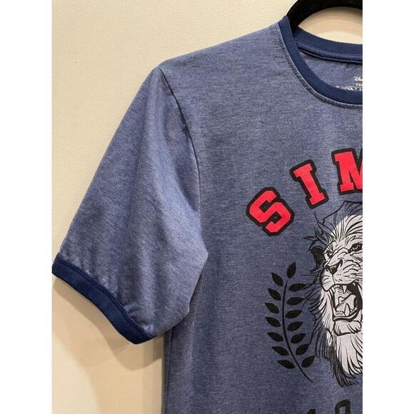 Disney The Lion King Simba 1994 Heather Blue T-Shirt - Size S - Picture 3 of 7